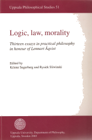 Uppsala Philosophical Studies 51